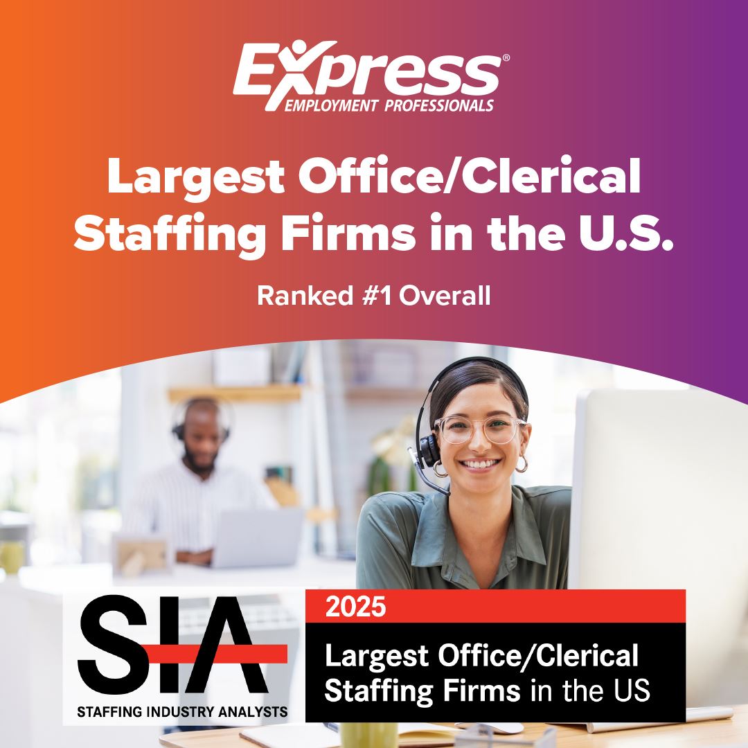 SIA Largest Office Staffing Firm 2025