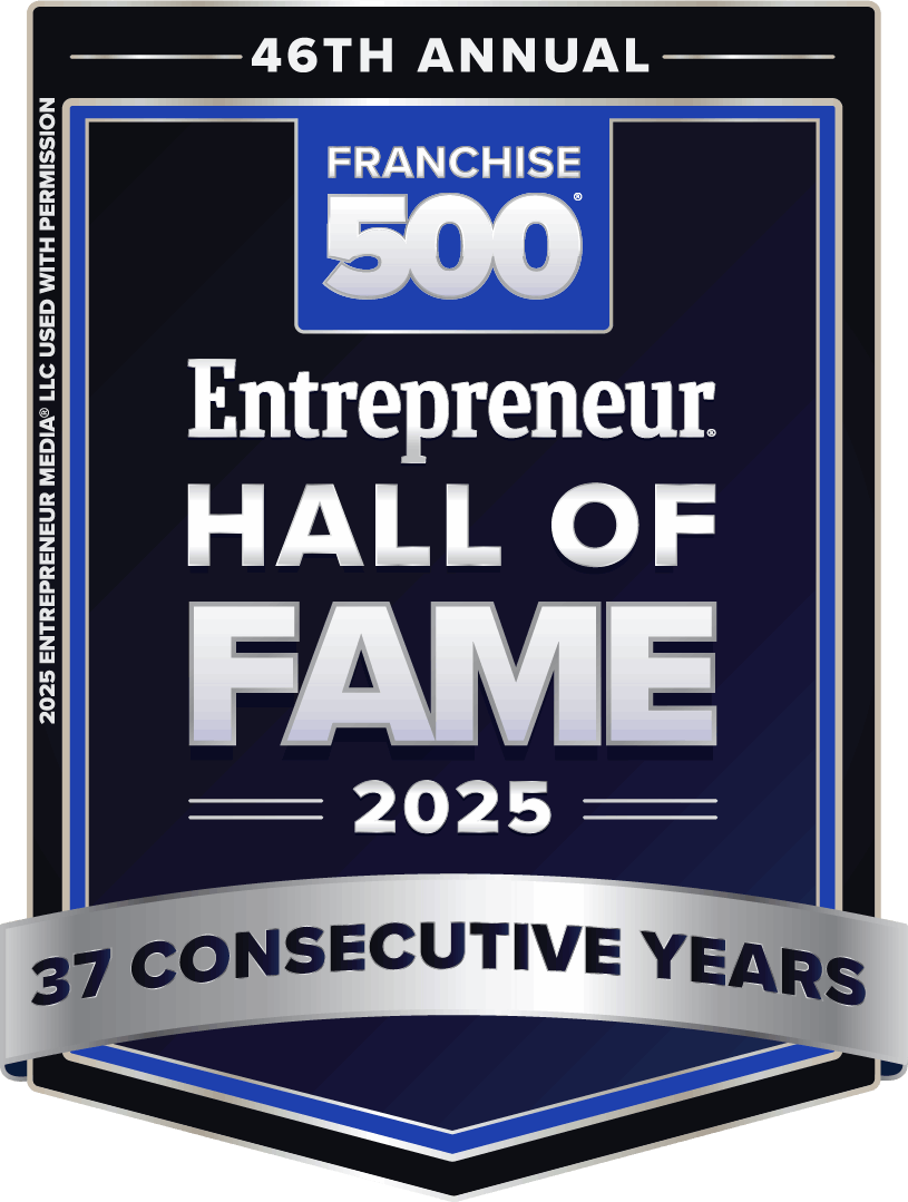 The Franchise 500 Hall of Fame for 37 consectutive years - 2025 award